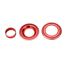 For 2011-2018 Jeep Wrangler JK Side Mirror Adjust Cigarette Lighter Button Knob Trim Ring RT-TCZ