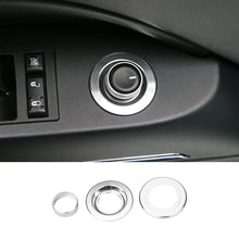 For 2011-2018 Jeep Wrangler JK Side Mirror Adjust Cigarette Lighter Button Knob Trim Ring RT-TCZ