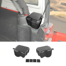 For 2011-2018 Jeep Wrangler JKU 4 Door Rear Trunk Side Storage Bag Pockets Box RT-TCZ