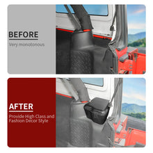 For 2011-2018 Jeep Wrangler JKU 4 Door Rear Trunk Side Storage Bag Pockets Box RT-TCZ