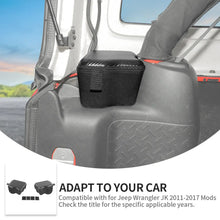 For 2011-2018 Jeep Wrangler JKU 4 Door Rear Trunk Side Storage Bag Pockets Box RT-TCZ