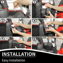 For 2011-2018 Jeep Wrangler JKU 4 Door Rear Trunk Side Storage Bag Pockets Box RT-TCZ