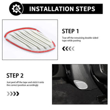 For 2011-2020 Jeep Grand Cherokee WK2 Rear Lower Air Outlet Vent Cover  Trim Decor RT-TCZ