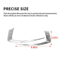 For 2014-2016 Jeep Grand Cherokee WK2 Front Headlight Light Molding Eyebrow Trim RT-TCZ