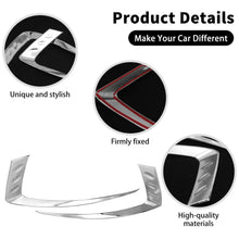 For 2014-2016 Jeep Grand Cherokee WK2 Front Headlight Light Molding Eyebrow Trim RT-TCZ