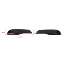 For 2014-2017 Jeep Cherokee Rear Fog Lamp Cover Decors  Blackened RT-TCZ