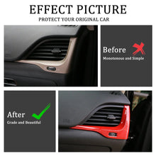For 2014-2018 Jeep Cherokee Car Dashboard Left & Right Air Conditioning Vent Trim Cover RT-TCZ
