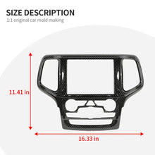 For 2014-2018 Jeep Grand Cherokee WK2 GPS Navigation Panel Trim Cover Bezel RT-TCZ