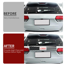 For 2014-2020 Jeep Grand Cherokee WK2 Black Flag Rear Tailgate Sticker Decal Cover RT-TCZ