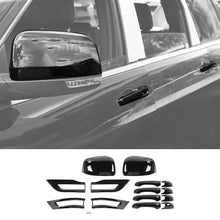 For 2014-2021 Jeep Grand Cherokee WK2 Door Handle Rearview Mirror Tail Light Trim Cover Set Kit RT-TCZ