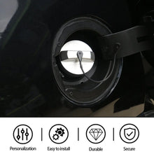 For 2014+ Jeep Cherokee Aluminum Alloy Inner Fuel Gas Lid Filler Tank Cap Door Cover RT-TCZ