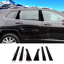 For 2014+ Jeep Cherokee Window Pillar Post Decoration Sticker RT-TCZ