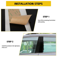 For 2014+ Jeep Cherokee Window Pillar Post Decoration Sticker RT-TCZ