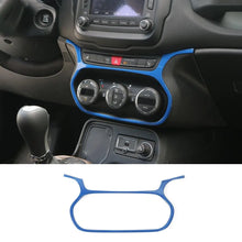 For 2015-2017 Jeep Renegade Car Center Control Air Condition Switch Frame Cover Trim RT-TCZ