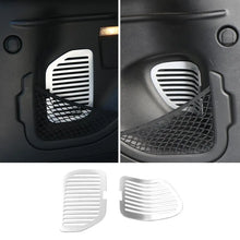 For 2015+ Jeep Renegade Alloy Tailgate Trunk Air Vent Cover Trim RT-TCZ