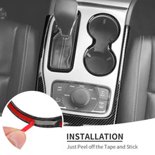 For 2016-2021 Jeep Grand Cherokee WK2 Gear Shift Cup Holder Panel Trim Cover RT-TCZ