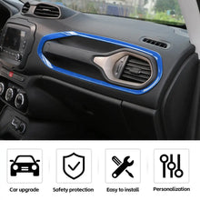 For 2016+ Jeep Renegade ABS Dashboard Copilot Handle Trim Ring Fit RT-TCZ