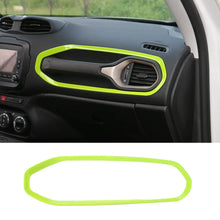 For 2016+ Jeep Renegade ABS Dashboard Copilot Handle Trim Ring Fit RT-TCZ