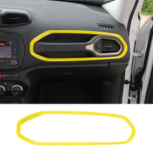 For 2016+ Jeep Renegade ABS Dashboard Copilot Handle Trim Ring Fit RT-TCZ