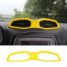 For 2016+ Jeep Renegade Center Control Air Outlet Vent Cover ABS Dashboard Trim RT-TCZ