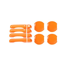 For 2016+ Jeep Renegade Door Handle Cover Smart Keyhole & Cup Bowl Trim RT-TCZ