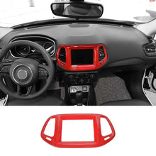 For 2017-2020 Jeep Compass 8.4" Dashboard GPS Navigation Panel Cover Trim RT-TCZ