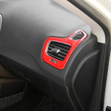 For 2017-2020 Jeep Compass Dashboard Side Air Vent Panel Cover Trim Bezels RT-TCZ