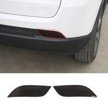 For 2017-2020 Jeep Compass Exterior Rear Fog Light Lamp Trim Cover Smoked Black RT-TCZ