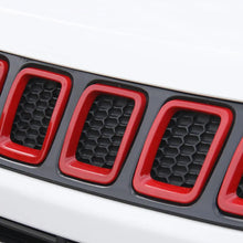For 2017-2020 Jeep Compass Grill Inserts Grille Cover Trims Kit RT-TCZ