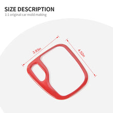 For 2017-2020 Jeep Compass Interior Gear Shifter Panel Shift Decor Cover Frame Trim RT-TCZ