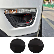 For 2017-2020 Jeep Compass Pair Front Fog Light Lamp Cover Trim Decor Smoked Black RT-TCZ