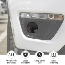 For 2017-2020 Jeep Compass Pair Front Fog Light Lamp Cover Trim Decor Smoked Black RT-TCZ