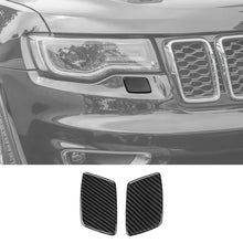 For 2017-2020 Jeep Grand Cherokee WK2 Front Headlight Cleaning Decor Cover Trim RT-TCZ