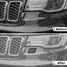 For 2017-2020 Jeep Grand Cherokee WK2 Front Headlight Cleaning Decor Cover Trim RT-TCZ