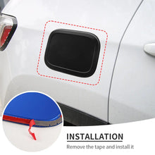 For 2017+ Jeep Compass Fuel Tank Cap Gas Filler Decor Black RT-TCZ