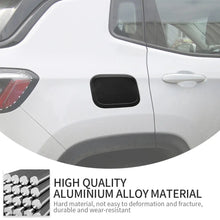 For 2017+ Jeep Compass Fuel Tank Cap Gas Filler Decor Black RT-TCZ