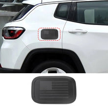 For 2017+ Jeep Compass Fuel Tank Cap Gas Filler Decor Black RT-TCZ