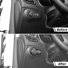 For 2017+ Jeep Compass Inner Headlight Lamp Button Switch Cover Trim Bezel RT-TCZ