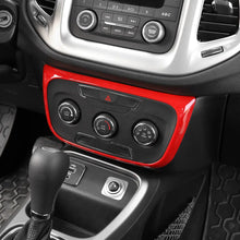 For 2017–2020 Jeep Compass Console A/C Switch Panel Frame Cover Trim – Climate Control Button Bezel RT-TCZ