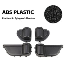 For 2018-2023 Jeep Wrangler JL/Gladiator JT 10 x Co-pilot Grab Bar/ Armrest Box / Gear Gear/ Front And Rear Door Net Replacement Door Map Pocket Storage Box RT-TCZ