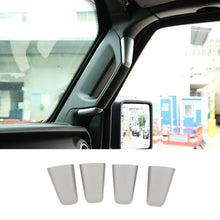 For 2018-2023 Jeep Wrangler JL Gladiator JT 2 Door Pillar A&B Grab Handles Decoration ABS Trim Cover RT-TCZ