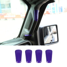 For 2018-2023 Jeep Wrangler JL Gladiator JT 2 Door Pillar A&B Grab Handles Decoration ABS Trim Cover RT-TCZ