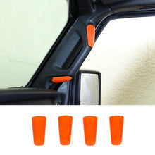 For 2018-2023 Jeep Wrangler JL Gladiator JT 2 Door Pillar A&B Grab Handles Decoration ABS Trim Cover RT-TCZ