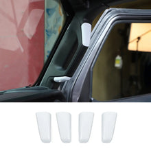 For 2018-2023 Jeep Wrangler JL Gladiator JT 2 Door Pillar A&B Grab Handles Decoration ABS Trim Cover RT-TCZ