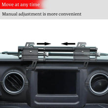 For 2018-2023 Jeep Wrangler JL JLU & Gladiator JT Dashboard Bar Phone Holder, Rugged Heavy Duty Cell Mount RT-TCZ