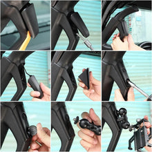 For 2018-2023 Jeep Wrangler JL JLU & Gladiator JT Grab Handle Cell Phone Holder Adjustable Anti-Shake Stabilizer Phone Mount RT-TCZ