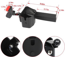 For 2018-2023 Jeep Wrangler JL JLU & Gladiator JT Passenger Co-Pilot Grab Bar Phone Mount Drink Cup Storage Tray RT-TCZ