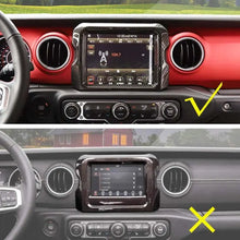 For 2018-2023 Jeep Wrangler JL JLU & Jeep Gladiator JT Rubicon Screen Navigation Bezel Cover Trim RT-TCZ