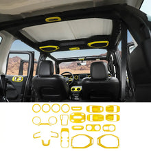 For 2018-2023 Jeep Wrangler JLU & Gladiator JT Full Set Interior Decoration Trim Kit 4Door 23PCS RT-TCZ