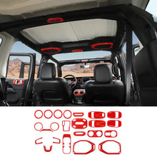 For 2018-2023 Jeep Wrangler JLU & Gladiator JT Full Set Interior Decoration Trim Kit 4Door 23PCS RT-TCZ